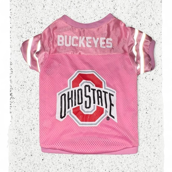 Other - Medium Dog Pink Ohio State Buckeyes football jersey #NCAA #football